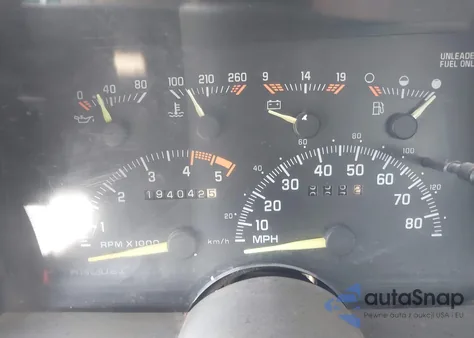 1994 Chevrolet Gmt-400 K2500 from USA, damaged, VIN 2GCFK29K4R1206850